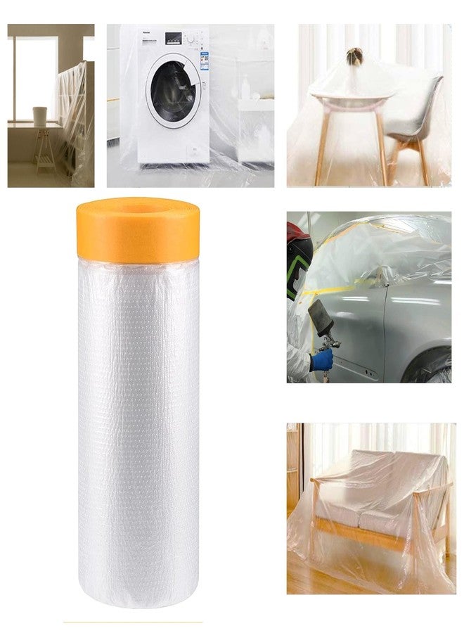 Homdum Pre-Tape Paint Protection Covering sheet and Tape Length (1800mm x 20Mtr) - Image 1